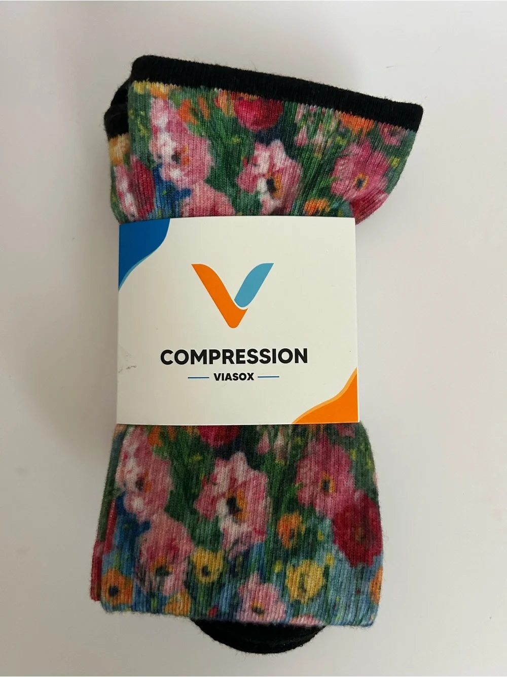 Viasox Wildflower Compression Socks